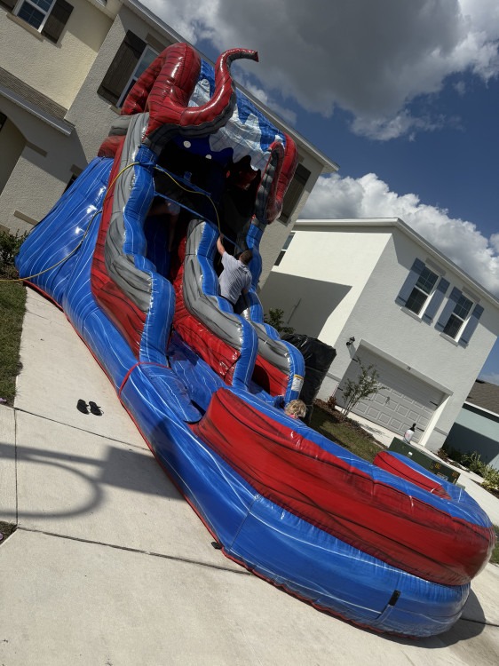 15 FT Blue Crush Slide