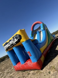 IMG 8056 1771362834 34 FT Waterslide w/ Big Slide & Rockwall