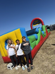 IMG 8059 1771362608 34 Ft Obstacle w/ Smaller Slide & Rockwall